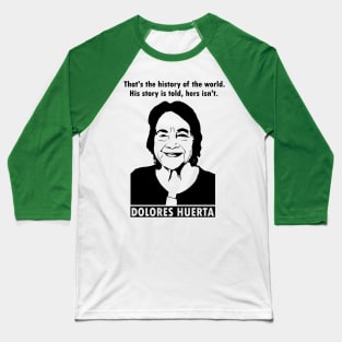 Dolores Huerta quote Baseball T-Shirt